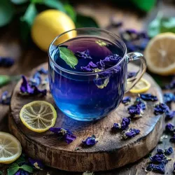 BUTTERFLY PEA TEA BUTTERFLY PEA TEA